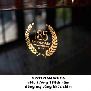 Logo 185 năm WGCA