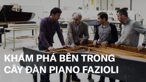 bên trong cây piano Fazioli